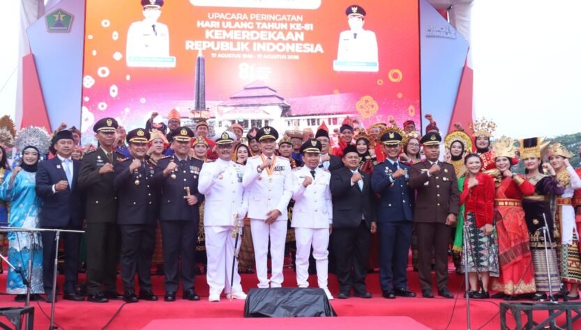 HUT ke-81 RI: Kapolresta Malang Kota Hadiri Upacara hingga Penurunan Bendera, Ajak Warga Peduli NTT dan Bumi Arema Semakin Damai