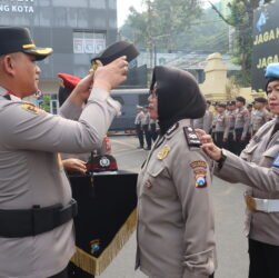 33 Tahun Mengabdi, Polwan Polresta Malang Kota Naik Pangkat di HUT ke-78 Polwan RI